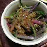 赤水菜のおひたし